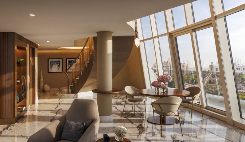 Presidential Suite, Living Room Terrace